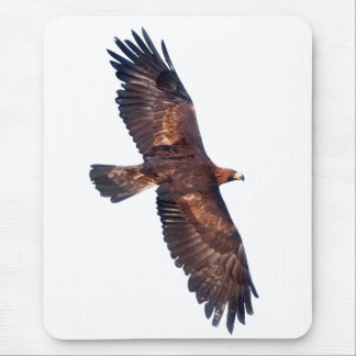 Golden Eagle in Flight Mousemat (Choose Colour) Mouse Pad