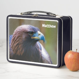 Golden Eagle Metal Lunchbox