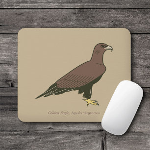 Golden Eagle Mouse Pad