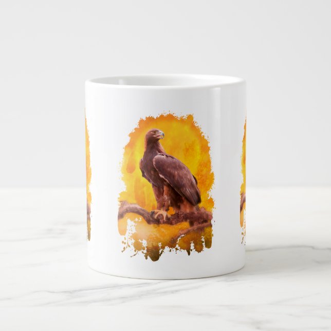 Golden Eagle THE GOLDEN ONE Giant Coffee Mug (Front)