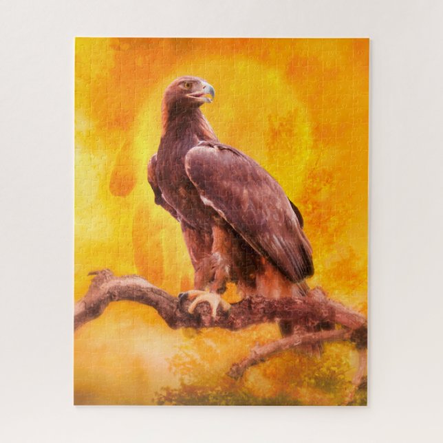 Golden Eagle THE GOLDEN ONE Jigsaw Puzzle (Vertical)