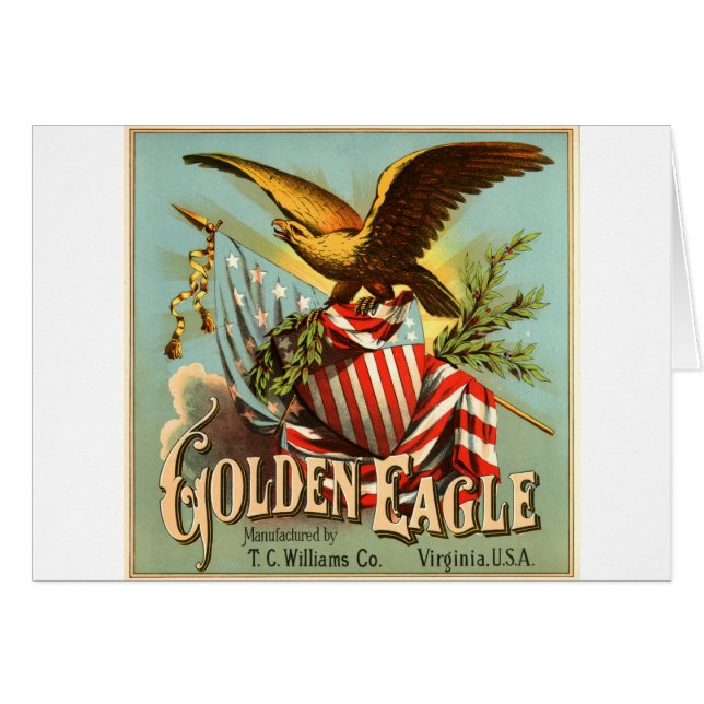 Golden Eagle Tobacco 1900 (Front Horizontal)