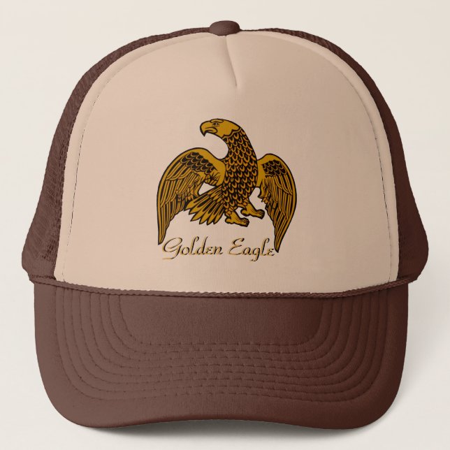 Golden Eagle Trucker Hat (Front)