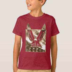 Golden Eagle USA July 4 Independence Day T-Shirt