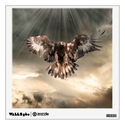 Golden Eagle Wall Sticker