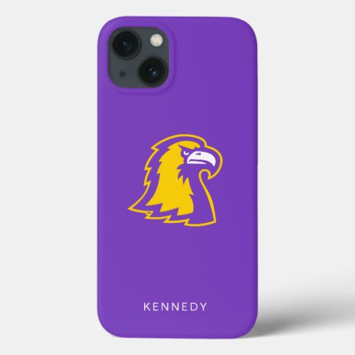 Golden Eagles  Add Your Name iPhone 13 Case