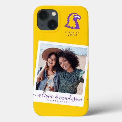 Golden Eagles  Add Your Photo iPhone 13 Case