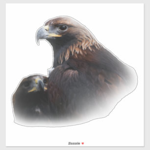 Golden Eagles: Beauties Thru the Bars Sticker
