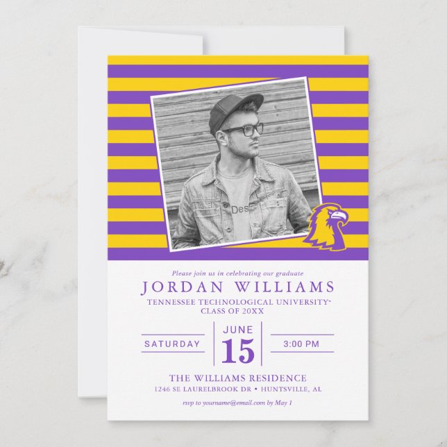 Golden Eagles | Graduation Announcement (Front)