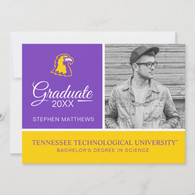 Golden Eagles | Graduation Invitation (Front)