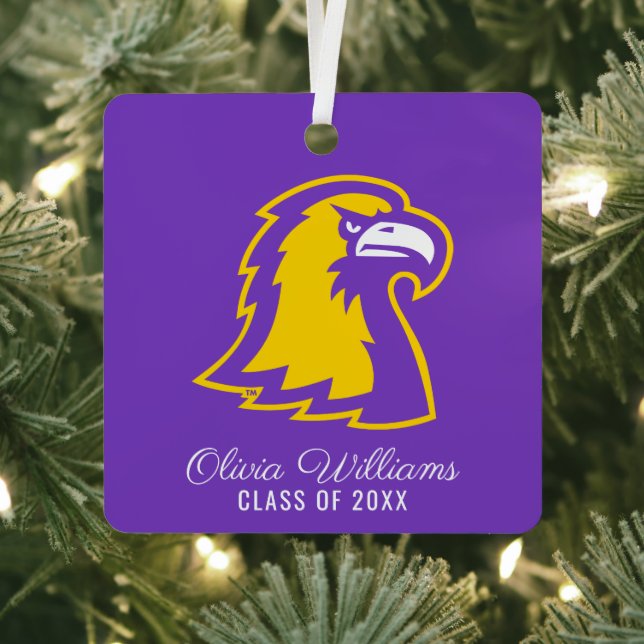 Golden Eagles | Graduation Metal Ornament (Insitu)