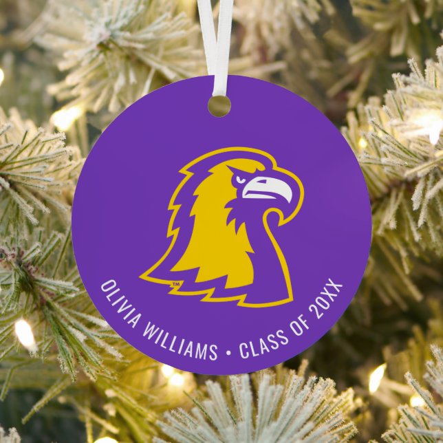 Golden Eagles | Graduation Metal Ornament (Insitu)