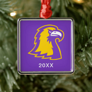 Golden Eagles Metal Ornament