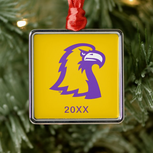 Golden Eagles Metal Ornament (Tree)