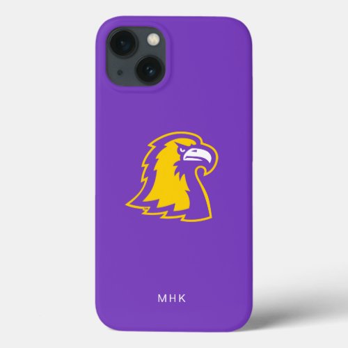 Golden Eagles  Monogram iPhone 13 Case