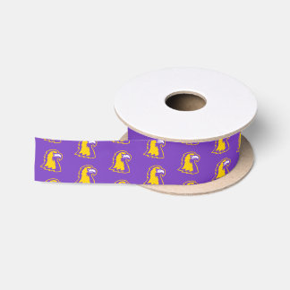 Golden Eagles Satin Ribbon
