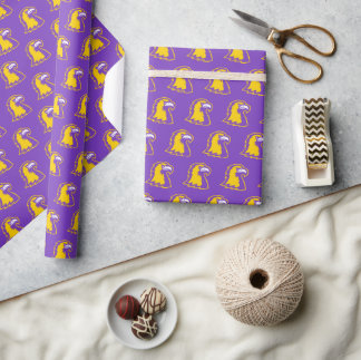 Golden Eagles Wrapping Paper