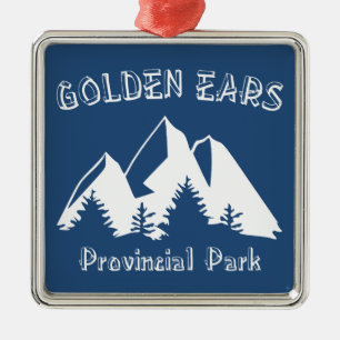 Golden Ears Provincial Park British Columbia Metal Ornament