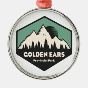 Golden Ears Provincial Park British Columbia Metal Ornament