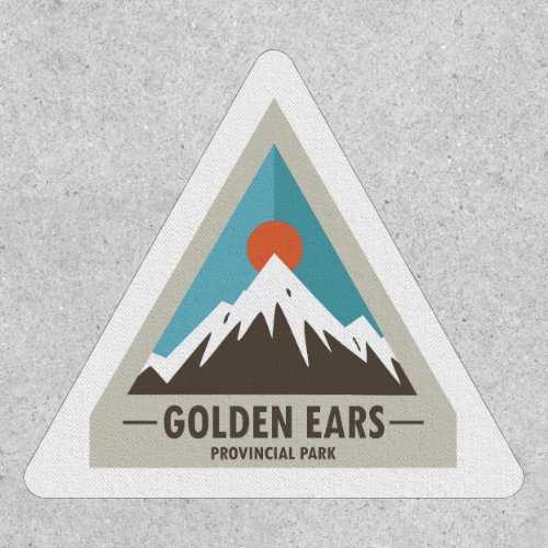Golden Ears Provincial Park British Columbia Patch