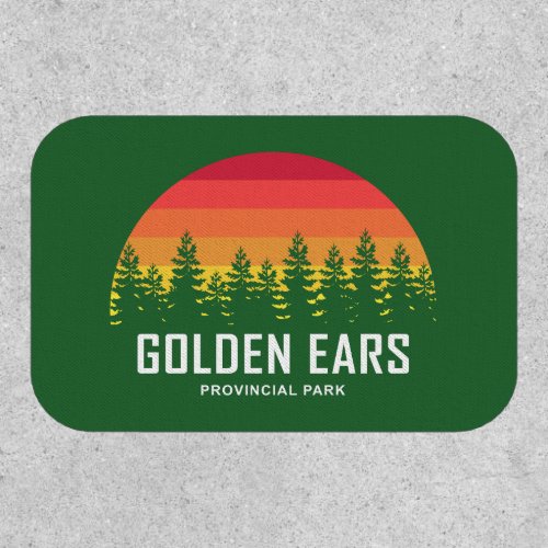 Golden Ears Provincial Park British Columbia Patch
