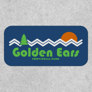 Golden Ears Provincial Park British Columbia Retro Patch
