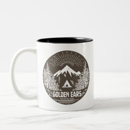 Golden Ears Provincial Park British Columbia Two-Tone Coffee Mug