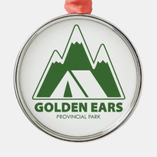 Golden Ears Provincial Park Mountain Camping Metal Ornament