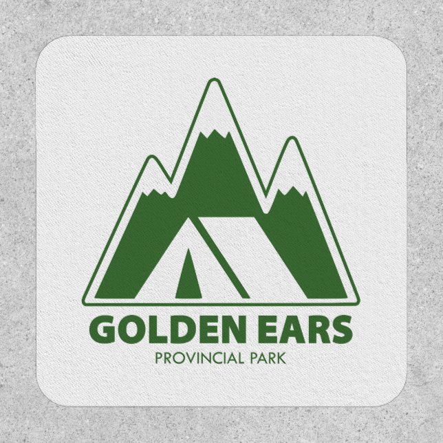 Golden Ears Provincial Park Mountain Camping Patch (Front)