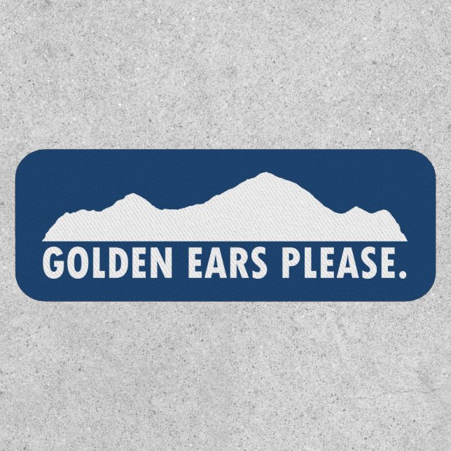 Golden Ears Provincial Park Please Patch (Front)