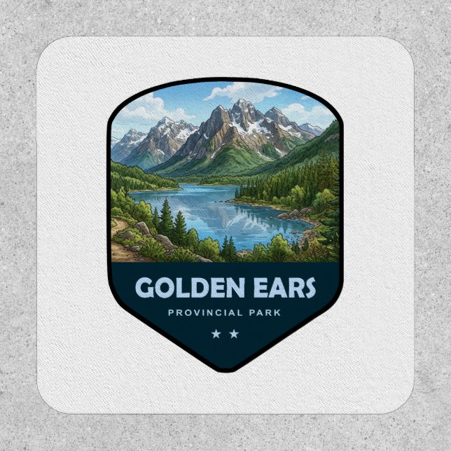 Golden Ears Provincial Park Shield Patch (Front)