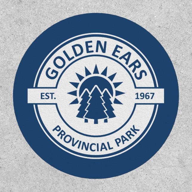 Golden Ears Provincial Park Sun Trees Patch (Front)