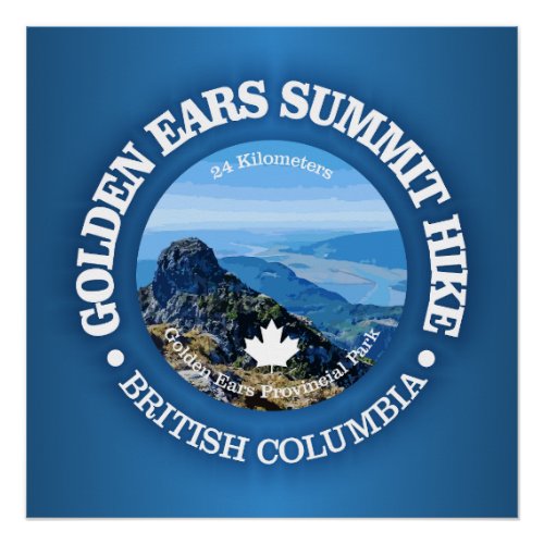 Golden Ears Summit Hike rd Poster
