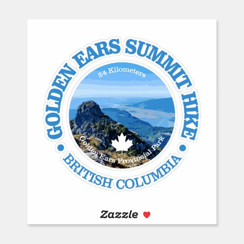 Golden Ears Summit Hike rd Sticker