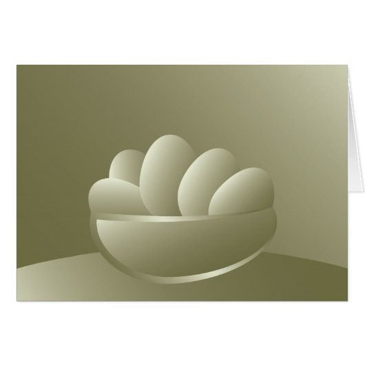 Golden Easter eggs Cards (Front Horizontal)