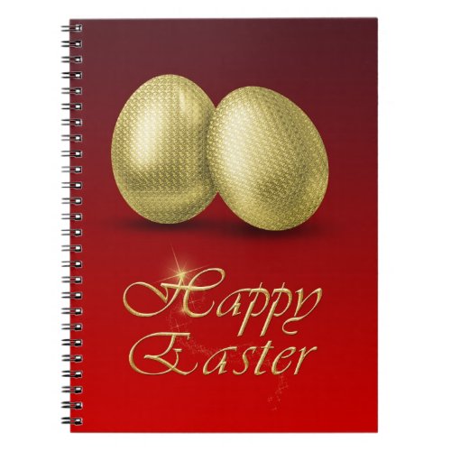 Golden Easter Eggs _ Notebook