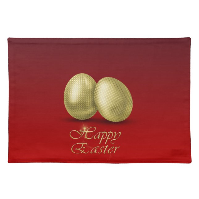 Golden Easter Eggs - Placemat (Front)