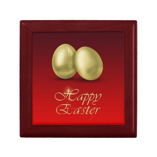 Golden Easter Eggs _ Tile Gift Box