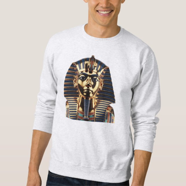 Golden Egyptian Mask Sweatshirt (Front)