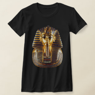 Golden Egyptian Pharaoh Mask Art T-Shirt
