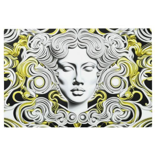 Golden Elegance  Ayana  Metal Print