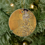 Golden Elegance: Gustav Klimt's Masterpiece Ceramic Ornament<br><div class="desc">Adorn your holiday tree with the timeless elegance of Gustav Klimt’s Portrait of Adele Bloch-Bauer. This ceramic ornament showcases rich golden hues and intricate details in sharp focus, blending classic art with modern charm. A must-have for lovers of luxury and artful decor, it’s perfect for elevating your festive space or...</div>