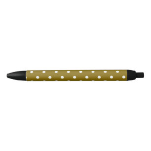 Golden Elm Polka Dots Pen