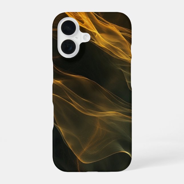 Golden Ember Veil  Iphone Case (Back)