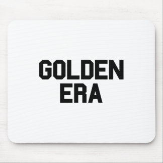 Golden Era Retro Style Old School Bodybuilding Wor Mouse Pad