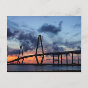 Golden Evening At Arthur Ravenel Postcard