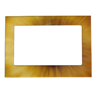 Golden Explosion Magnetic Photo Frame
