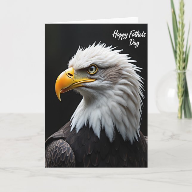 Golden Eye Fathers Day Card (Front)
