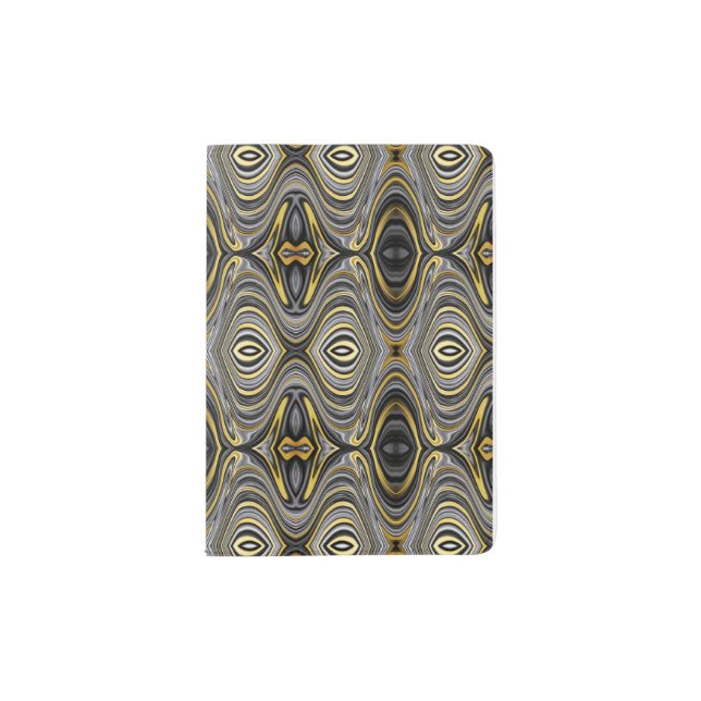 Golden eye pattern duvet cover (Front)
