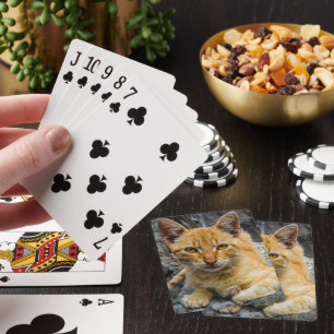 Golden Eyes Poker Cards